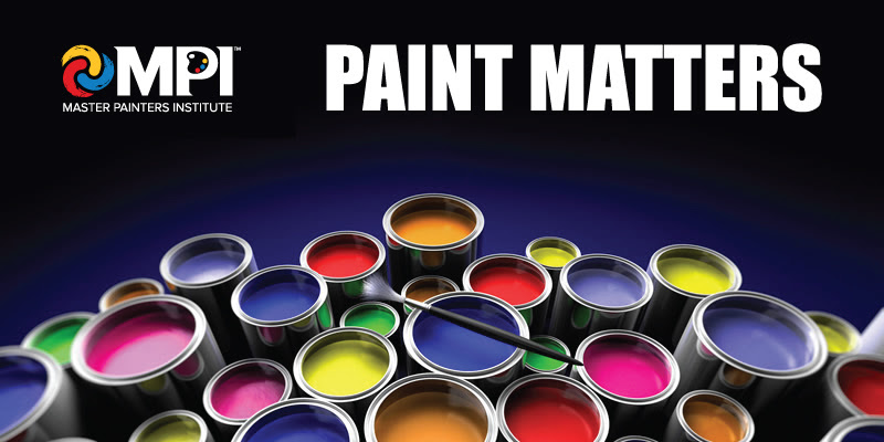 Paint cans with various vibrant colors.