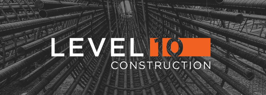 level 10 construction logo